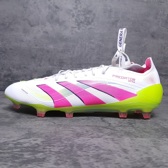 ADIDAS Predator 24 Elite FG Soccer Cleats Mens 8.5‎ Celestial Victory White Pink